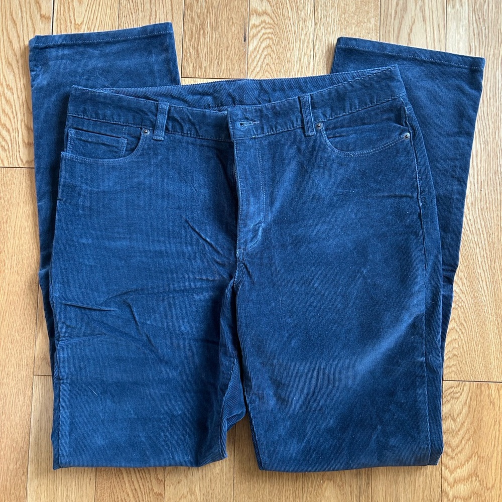 L.L. Bean Grey Corduroy Pants Favourite Fit